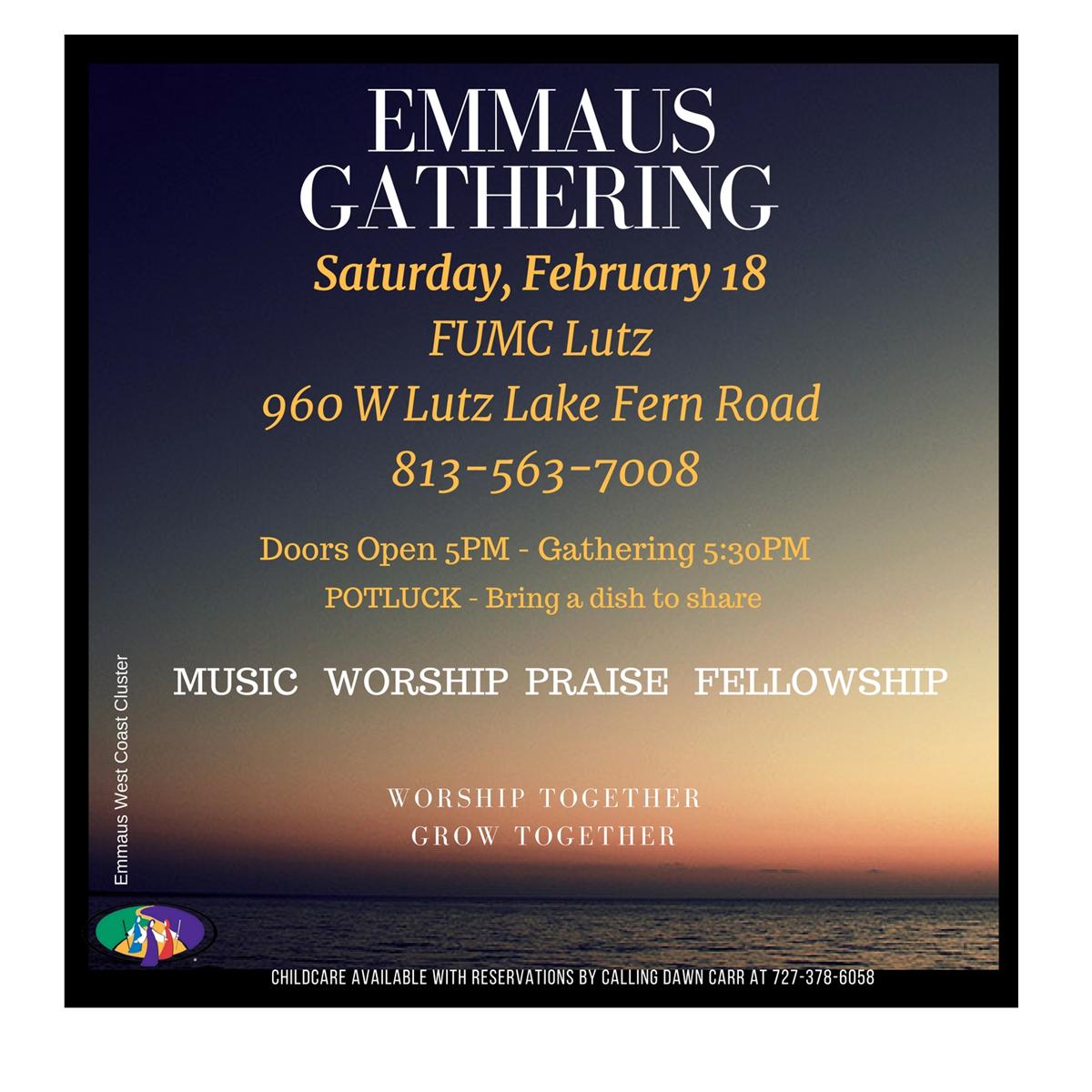West Coast Emmaus Gathering | Aldersgate Emmaus